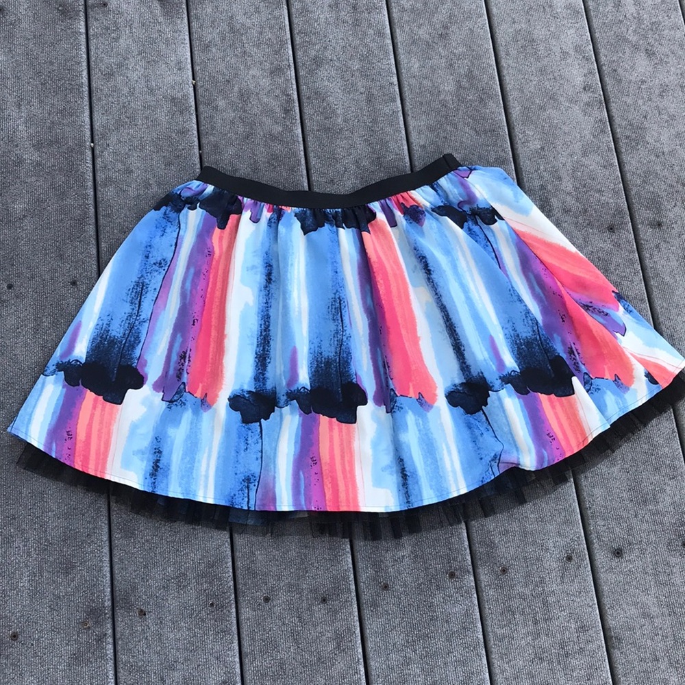 ❄️ “Painted” Circle Skirt